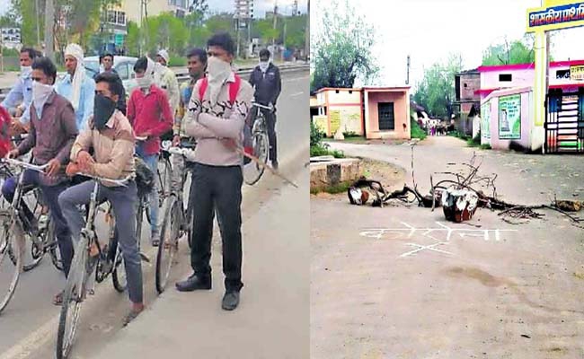 मजबूरी मे करना पड़ा गांव वालों को ये काम, घर से निकल पड़े लोग मजबूरी मे करना पड़ा गांव वालों को ये काम, घर से निकल पड़े लोग