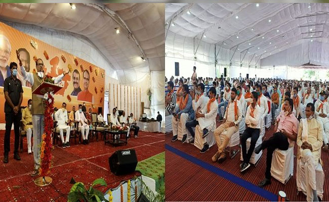 सामाजिक न्याय और गरीबों की भलाई भाजपा के लक्ष्य - मुख्यमंत्री शिवराज सामाजिक न्याय और गरीबों की भलाई भाजपा के लक्ष्य - मुख्यमंत्री शिवराज